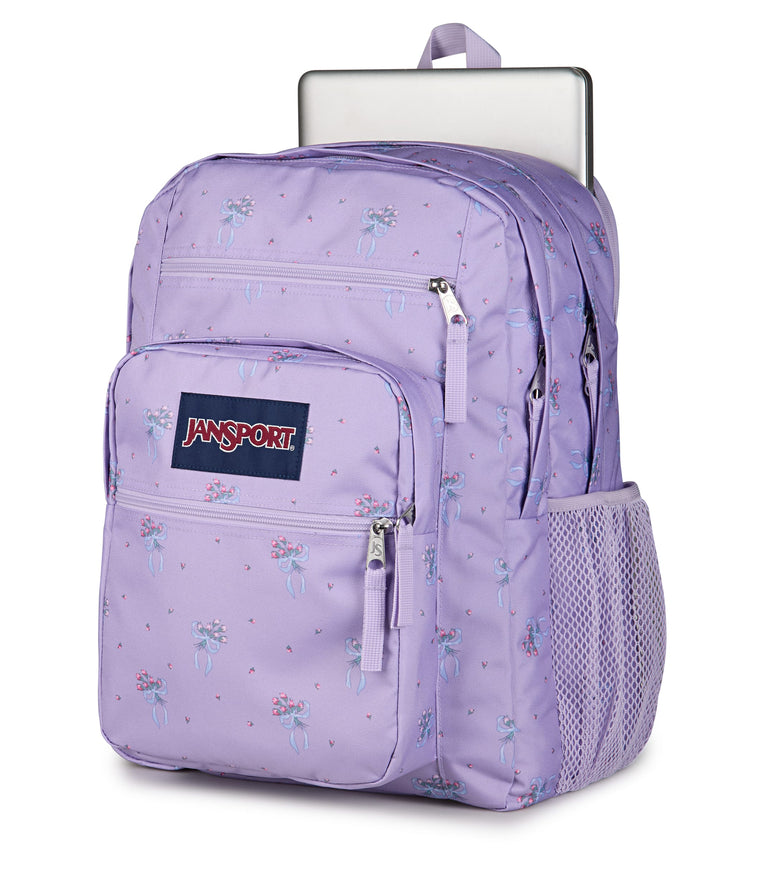 JanSport Big Student Backpack - Pastel Petals Lilac