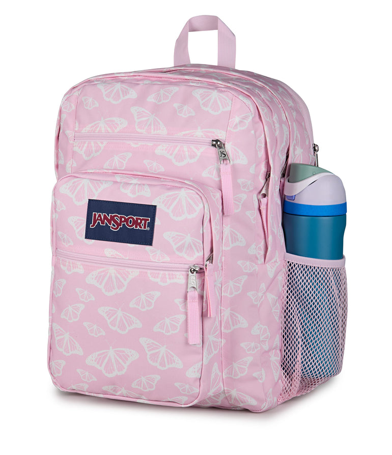 JanSport Big Student Backpack - Flutter By Pink