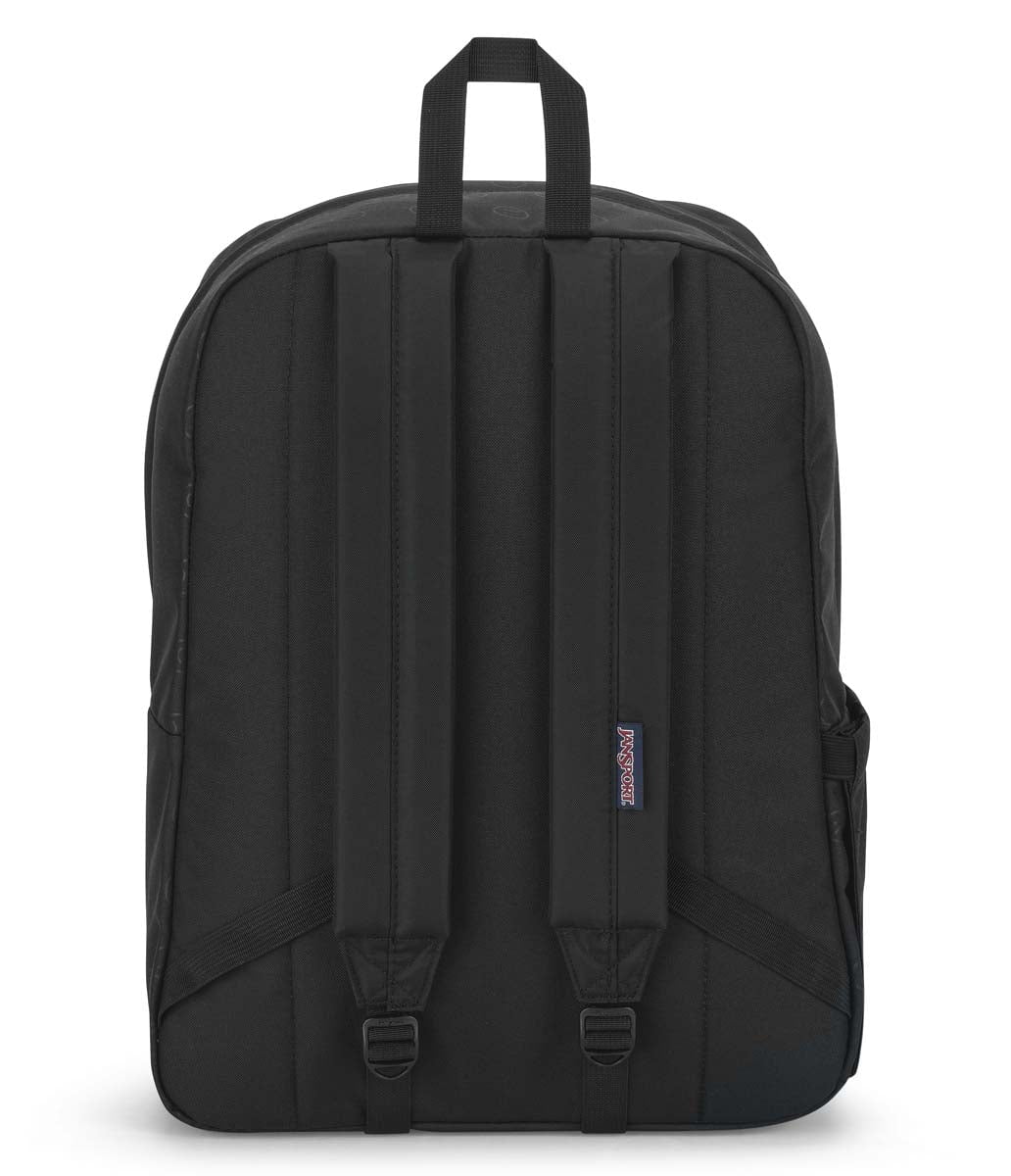 JanSport SuperBreak Plus FX Backpack - Happy And Sad Black