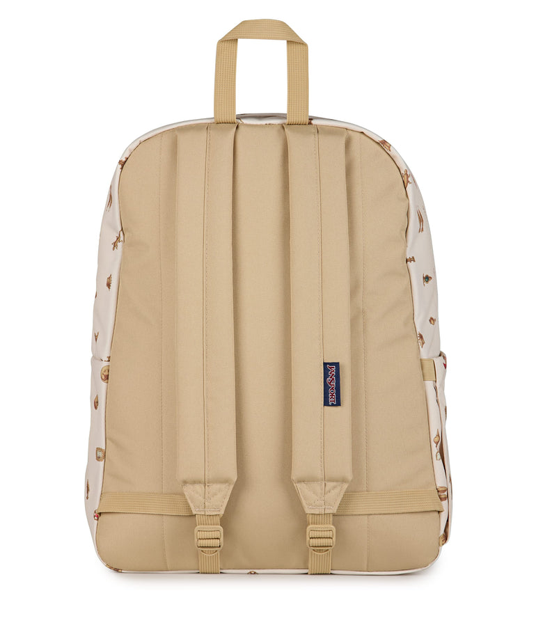 JanSport SuperBreak Plus Backpack - Gilded Relics Moon Flower