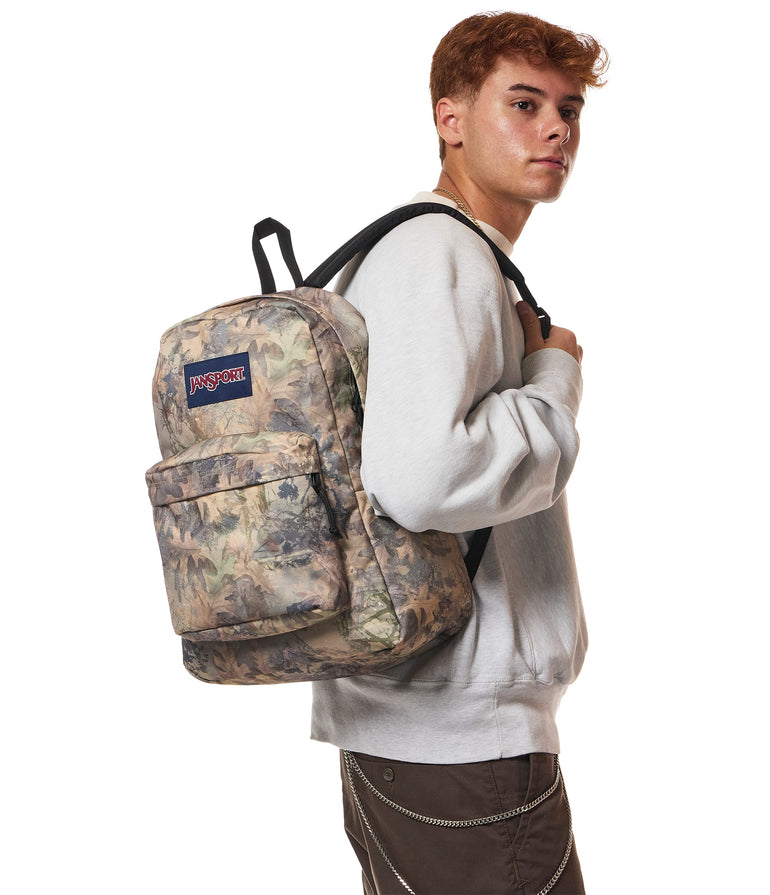 JanSport SuperBreak Plus Backpack - Bogcore Camo
