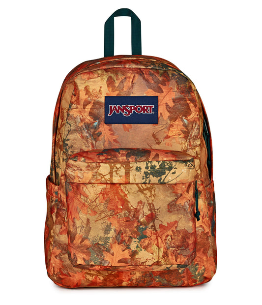 JanSport SuperBreak Plus Backpack - Bogcore Camo Orange
