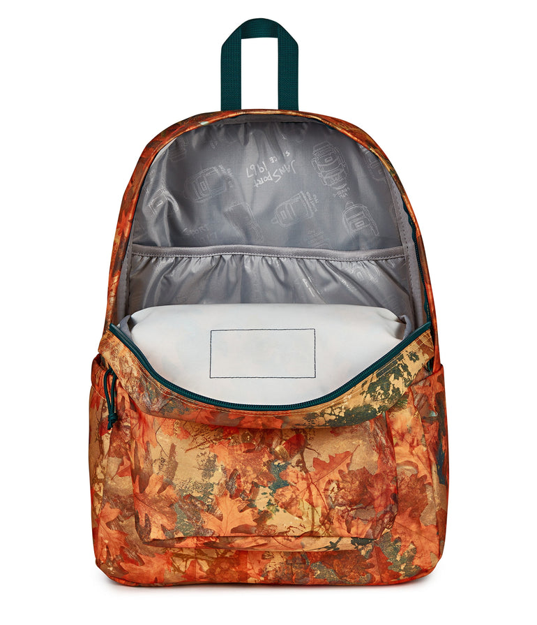 JanSport SuperBreak Plus Backpack - Bogcore Camo Orange