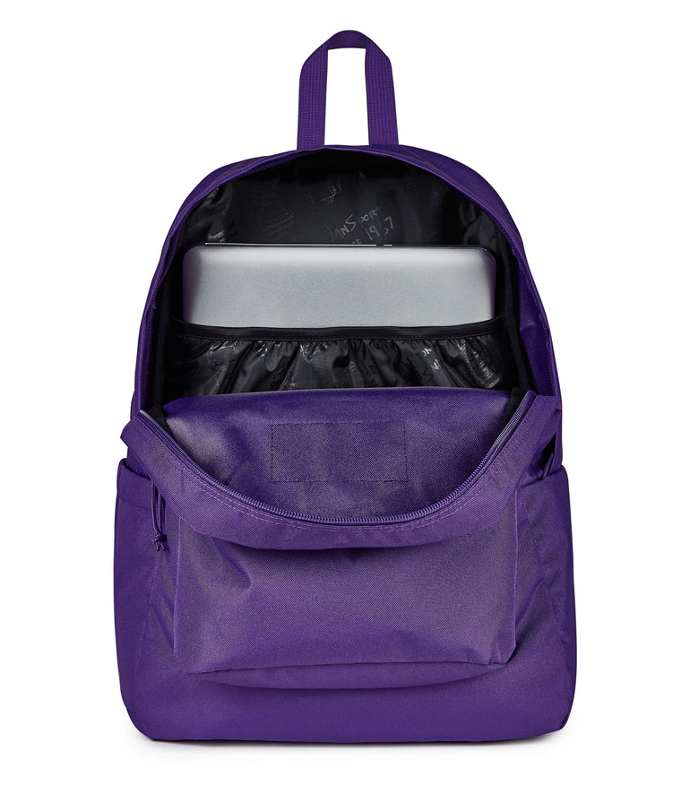 JanSport SuperBreak Plus Backpack - Daydream Contrast Purple