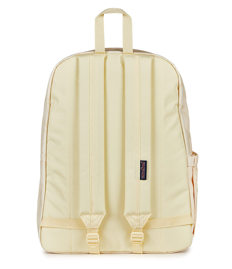 JanSport SuperBreak Plus Backpack - Rows of Bows Lemon