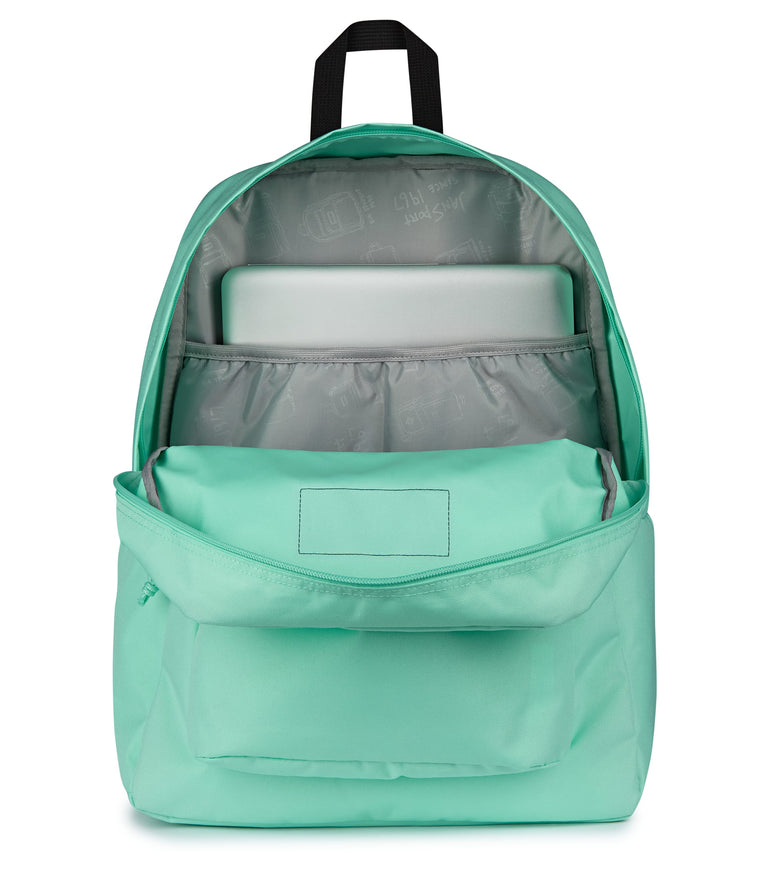 JanSport SuperBreak Plus Backpack - Magic Mint