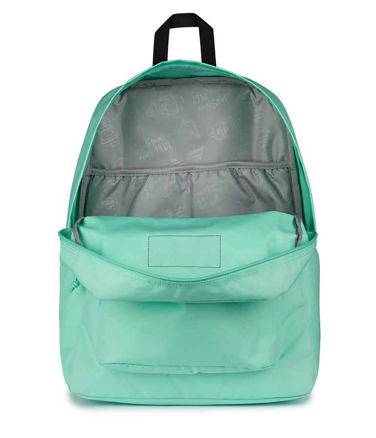 JanSport SuperBreak Plus Backpack - Magic Mint