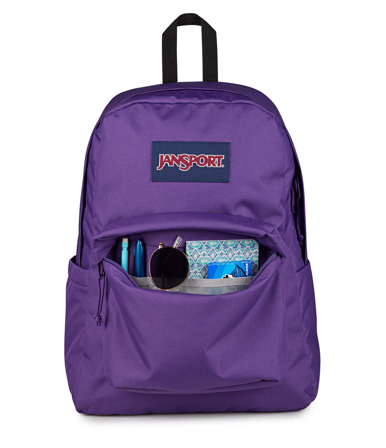 JanSport SuperBreak Plus Backpack - Grape Jelly