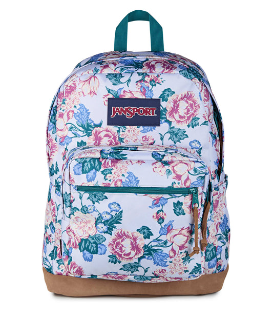 JanSport Right Pack Backpack - Rustic Roses Moon Flower