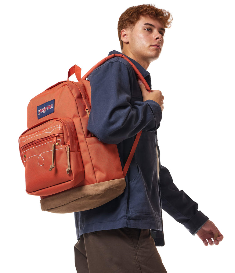 JanSport Right Pack Expressions - Westbound Embroidered Orange
