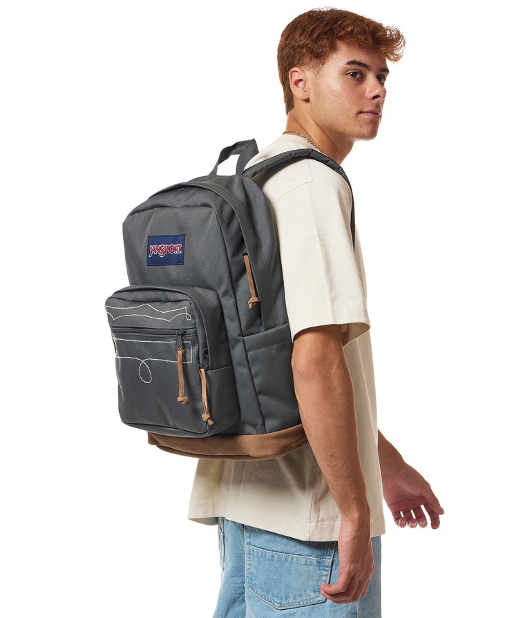 JanSport Right Pack Expressions - Westbound Embroidered Grey