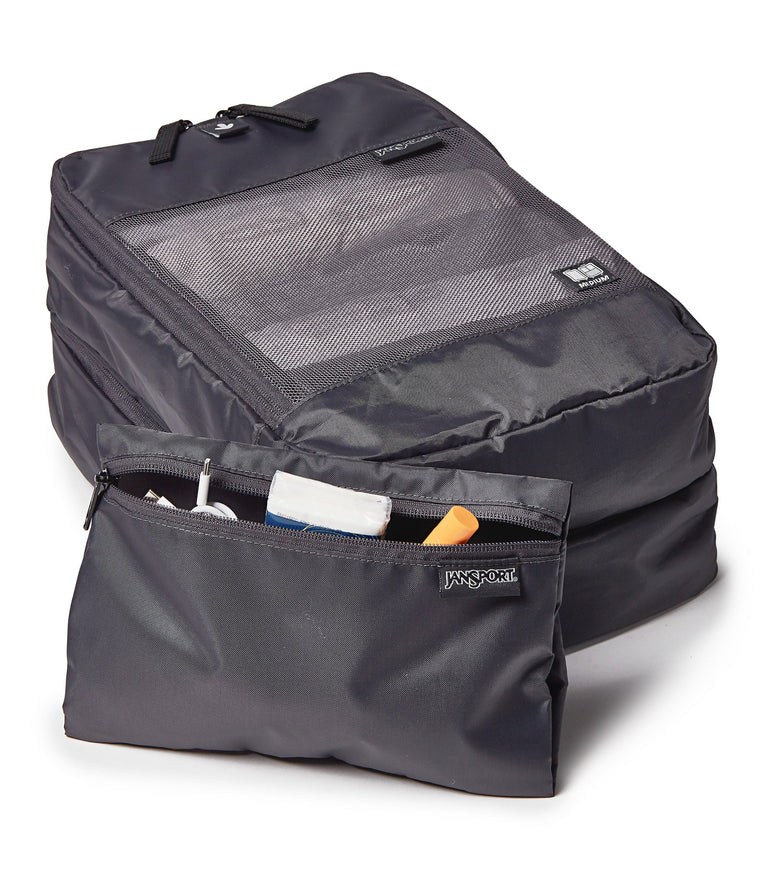 JanSport Good Latitude Packing Cubes - Smokey Grit