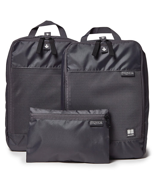 JanSport Good Latitude Packing Cubes - Smokey Grit
