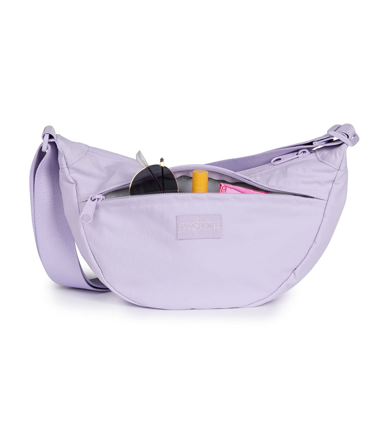 JanSport Unphased Petit sac à bandoulière - Pastel Lilac