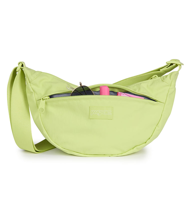 JanSport Unphased Petit sac à bandoulière - Lime Citron