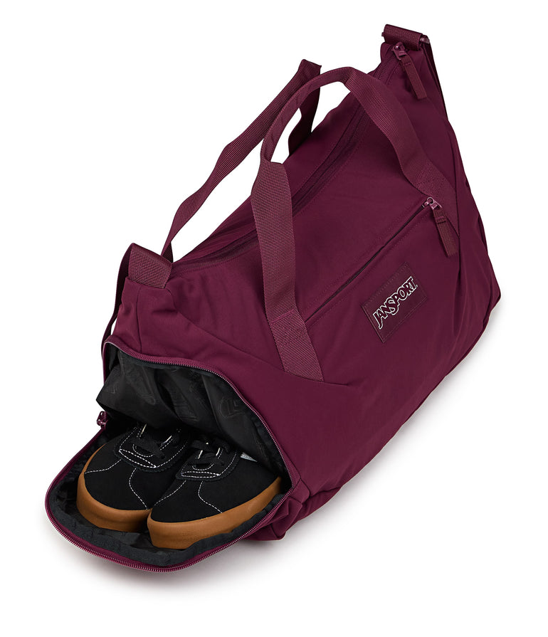 JanSport Recharge Gym Bag Medium - Cherry Lacquer