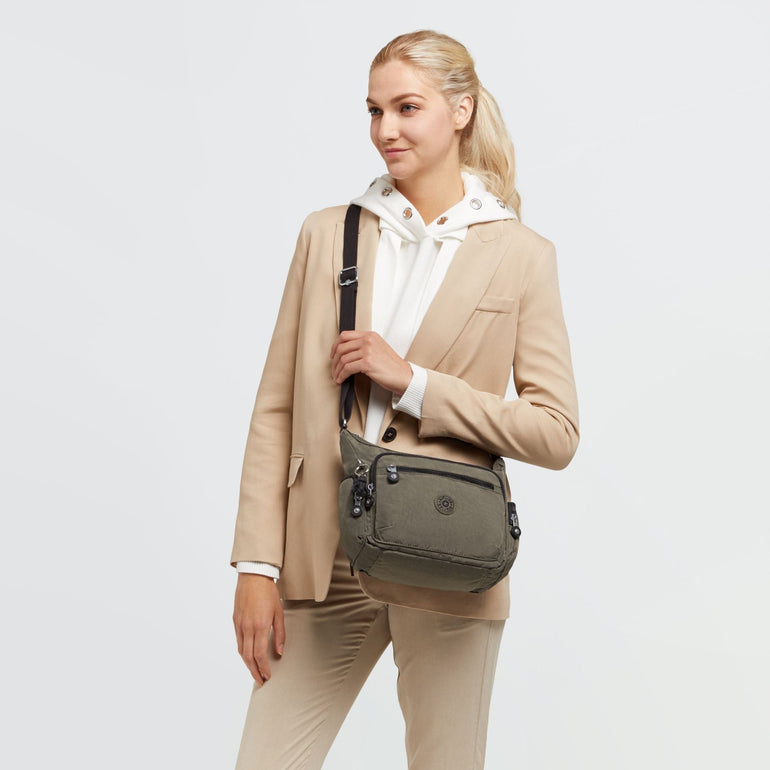 Kipling Gabbie Petit sac à bandoulière - Green Moss