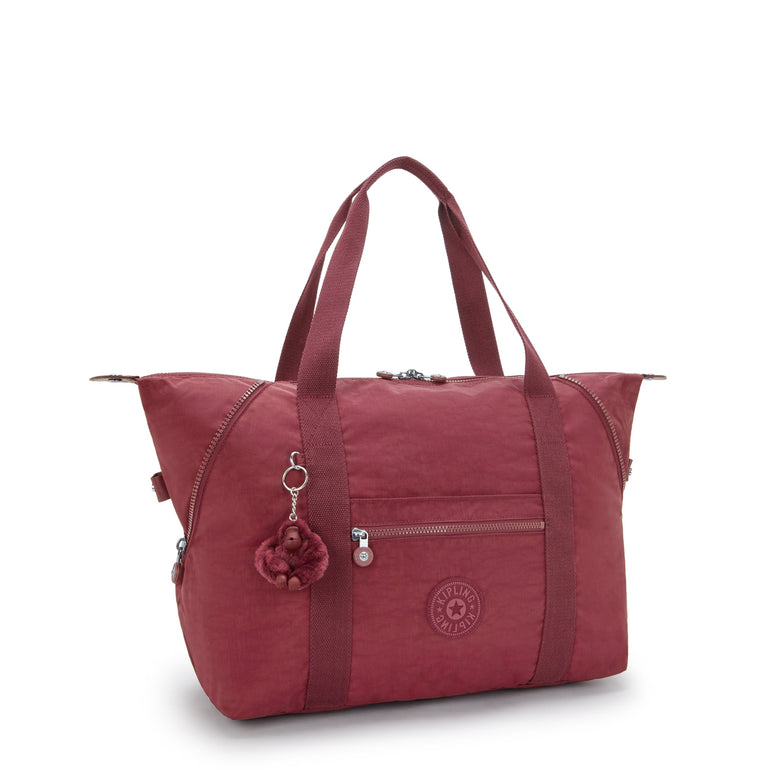 Kipling Art Medium Tote Bag - Lounge Wine