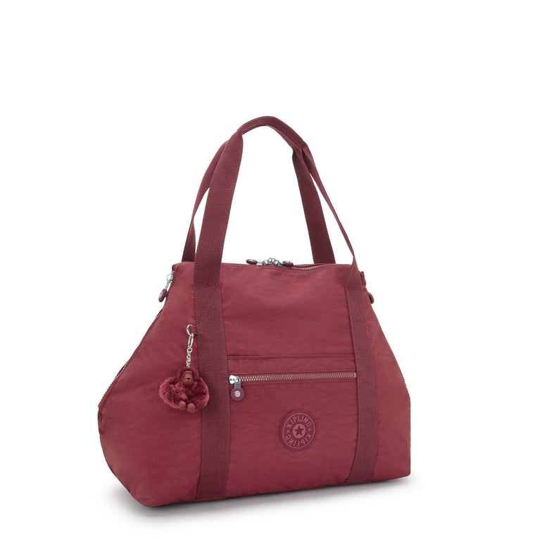 Kipling Art Medium Tote Bag - Lounge Wine