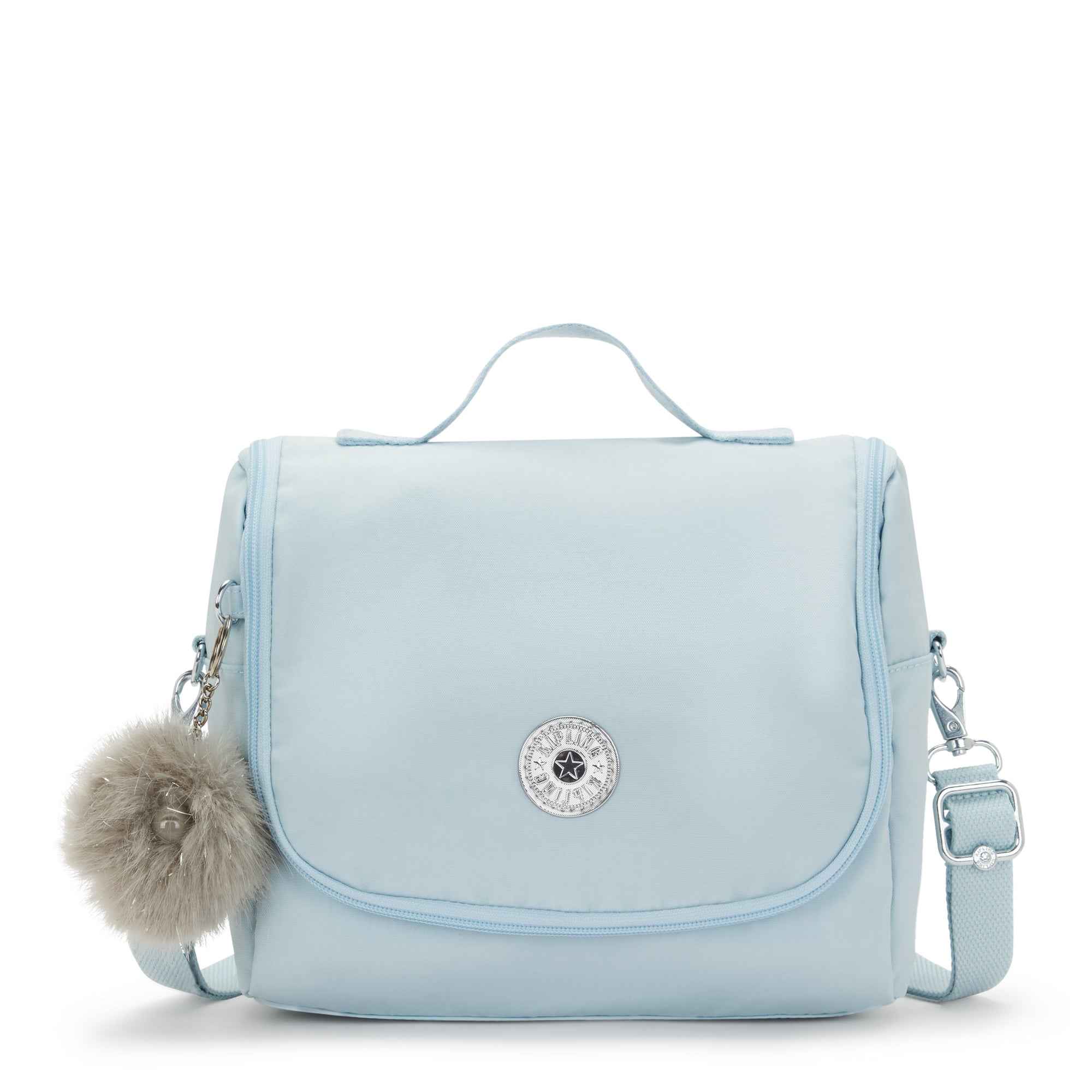 Kipling New Kichirou Lunch Bag - Bridal Blue