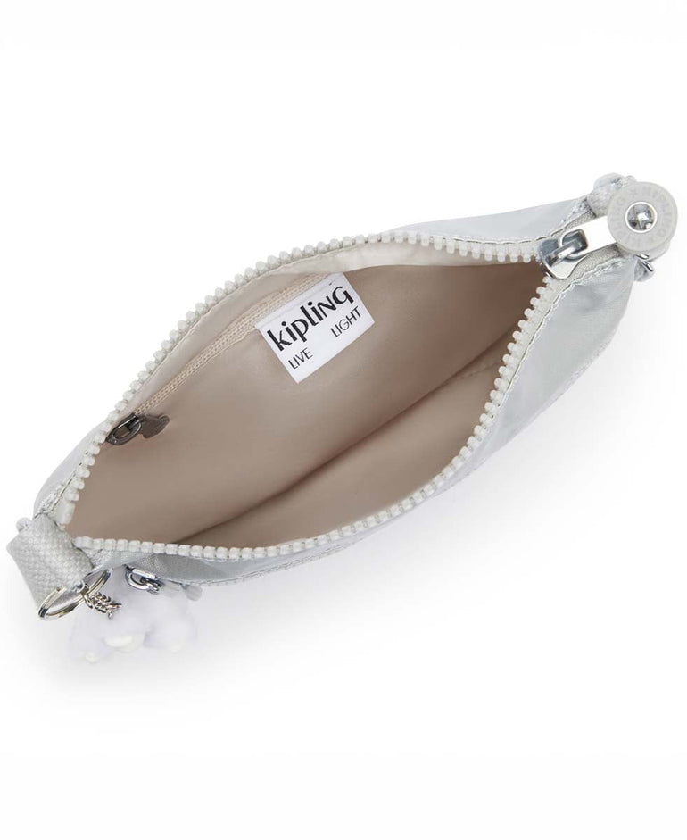 Kipling Keiko Metallic Crossbody Mini Bag - New Bright Metallic