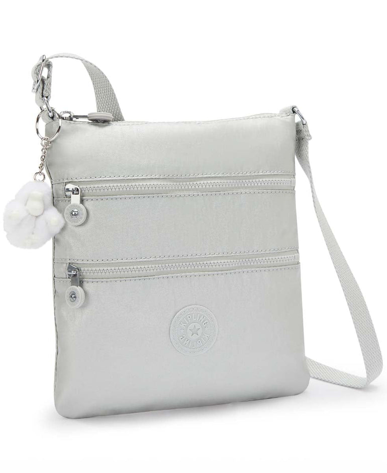 Kipling Keiko Metallic Crossbody Mini Bag - New Bright Metallic