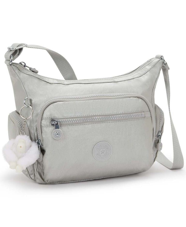 Kipling Gabbie Small Metallic Crossbody Bag - New Bright Metallic