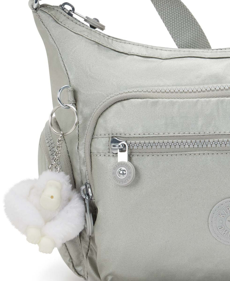 Kipling Gabbie Small Metallic Crossbody Bag - New Bright Metallic