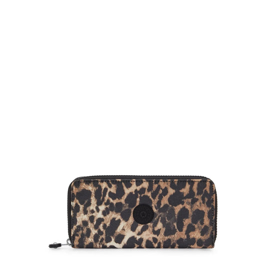 Kipling Money World Portefeuille imprimé - Wild Leopard