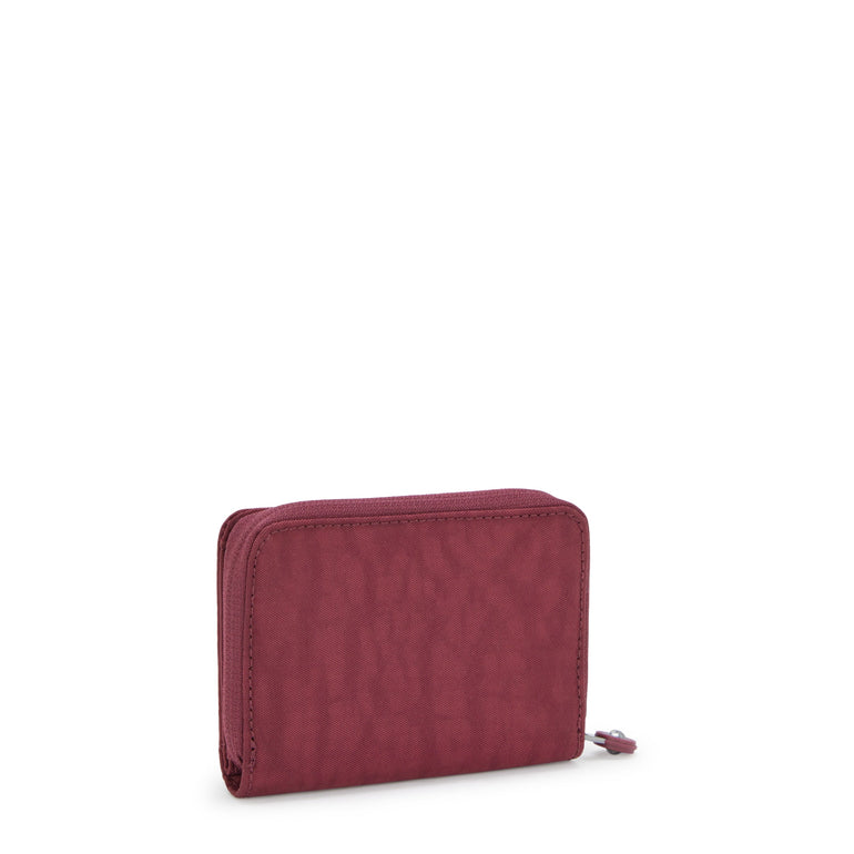 Kipling Money Love Small Wallet - Lounge Wine