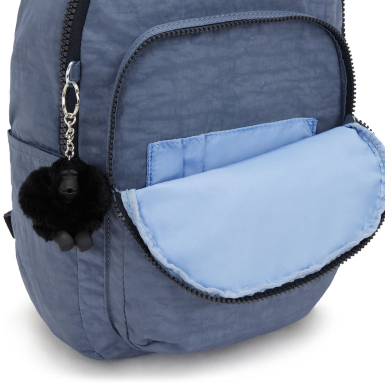 Kipling Seoul Petit Sac à dos pour tablette - Blue Lover