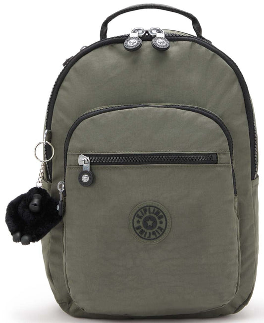Kipling Seoul Petit Sac à dos pour tablette - Green Moss