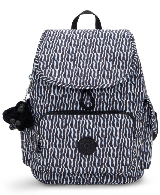 Kipling City Pack Petit sac à dos imprimé - Holiday Waves
