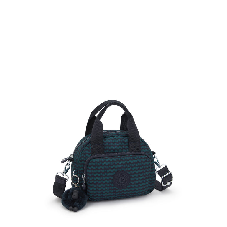 Kipling Defea Mini Printed Crossbody Bag - Dark Lobby Tile