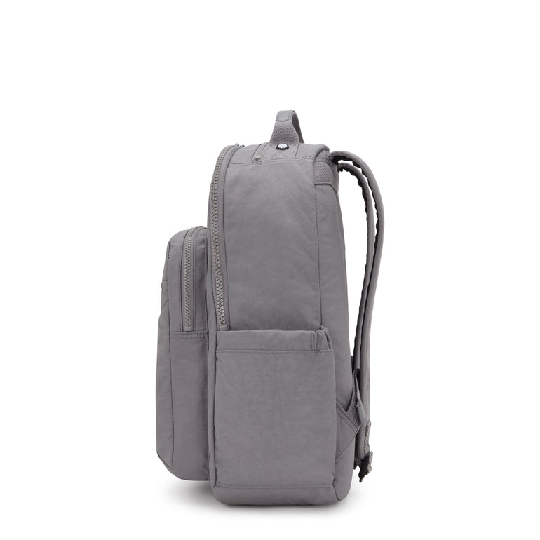 Kipling Seoul Large 15" Laptop Backpack - Inviting Grey
