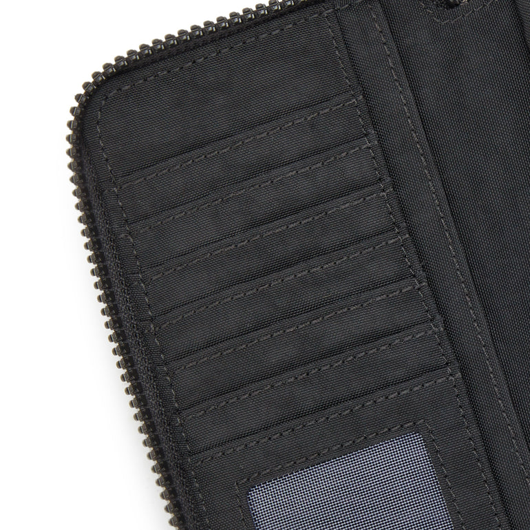 Kipling Money World Wallet - Black Noir