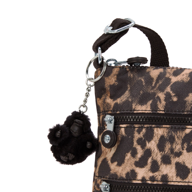Kipling Keiko Sac bandoulière imprimé mini - Wild Leopard
