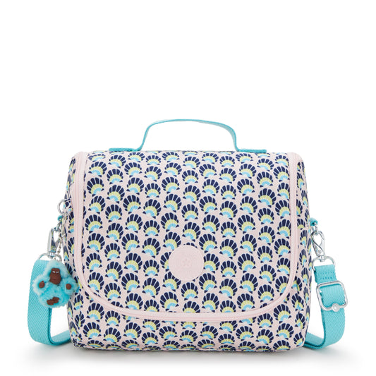 Kipling New Kichirou Printed Lunch Bag - Geo Shell