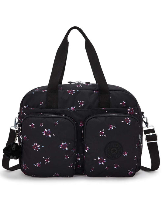 Kipling Defea Extra Large Printed Weekender Duffle Bag - Night Flower
