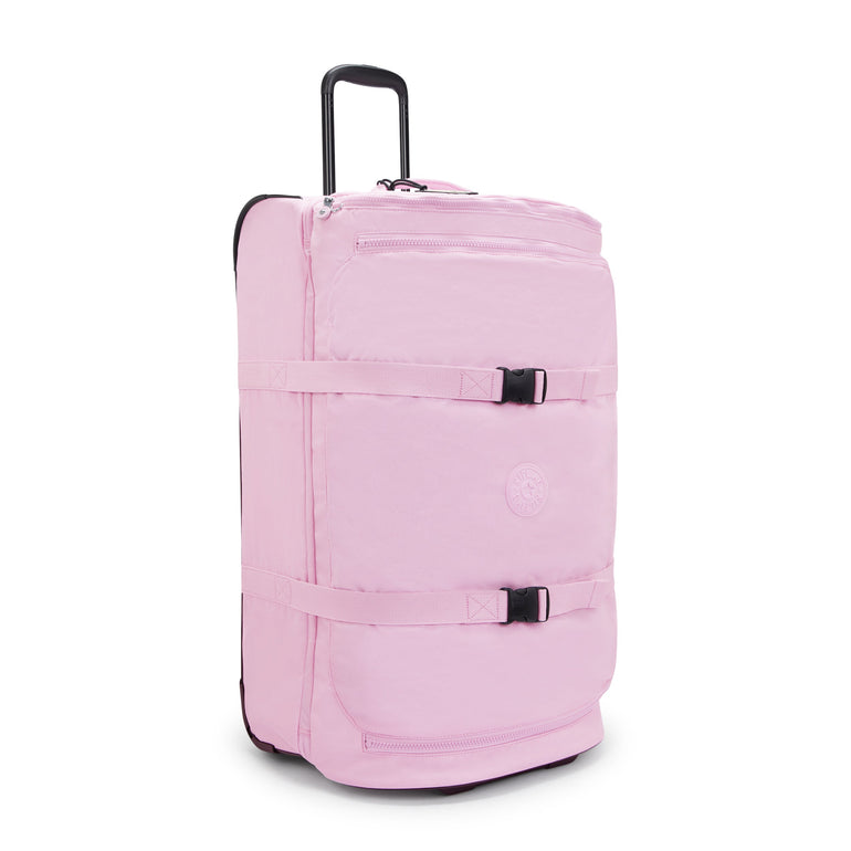 Kipling Aviana Valise à roulettes grande taille - Blooming Pink