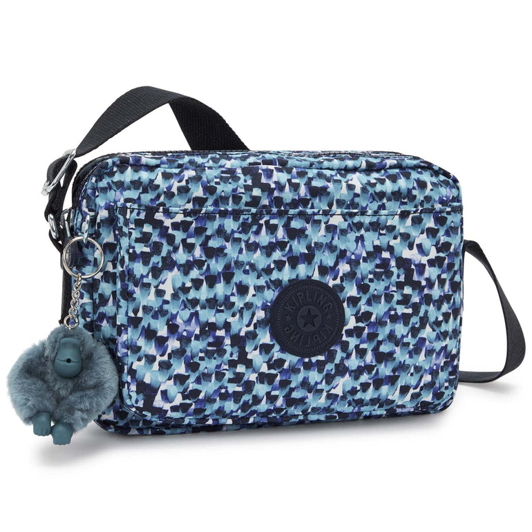 Kipling Abanu Medium Printed Crossbody Bag - Rainy Feathers