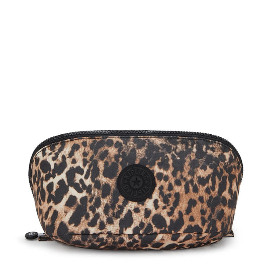 Kipling Mirko Trousse de toilette imprimée moyenne - Wild Leopard