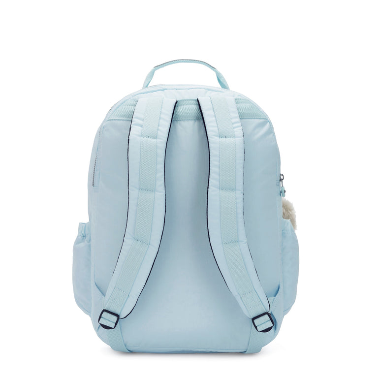 Kipling Seoul Extra Large 17" Laptop Backpack - Bridal Blue