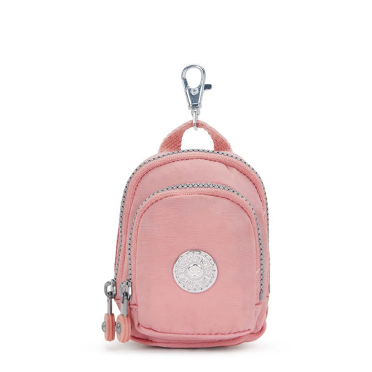 Kipling Mini Seoul Key Charm - Bridal Rose