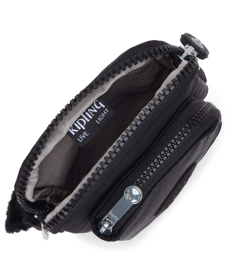 Kipling Telmo Wallet Crossbody Bag - Black Noir