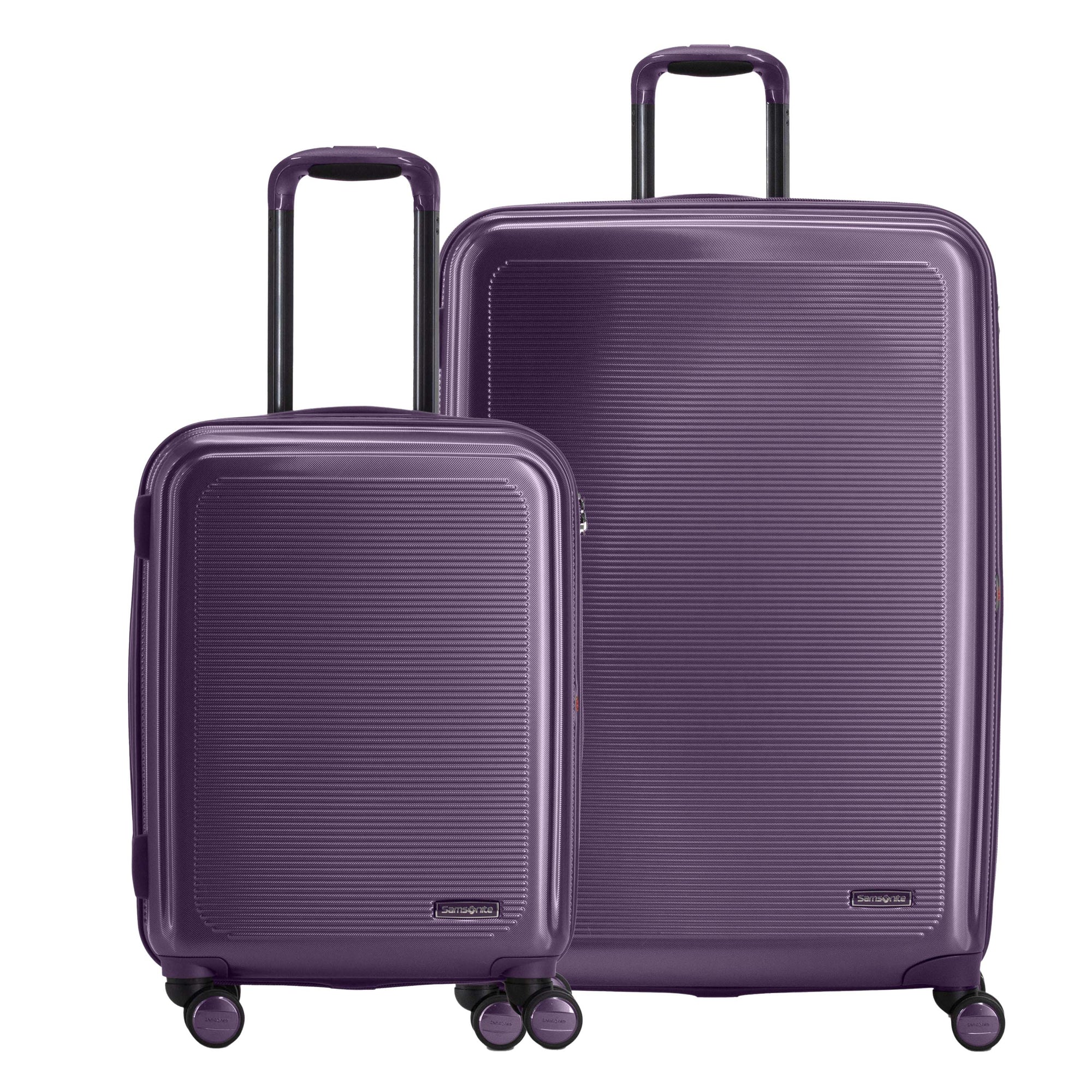 Samsonite Kenya Ensemble de 2 valises à roulettes pivotantes (valise à main et grande)