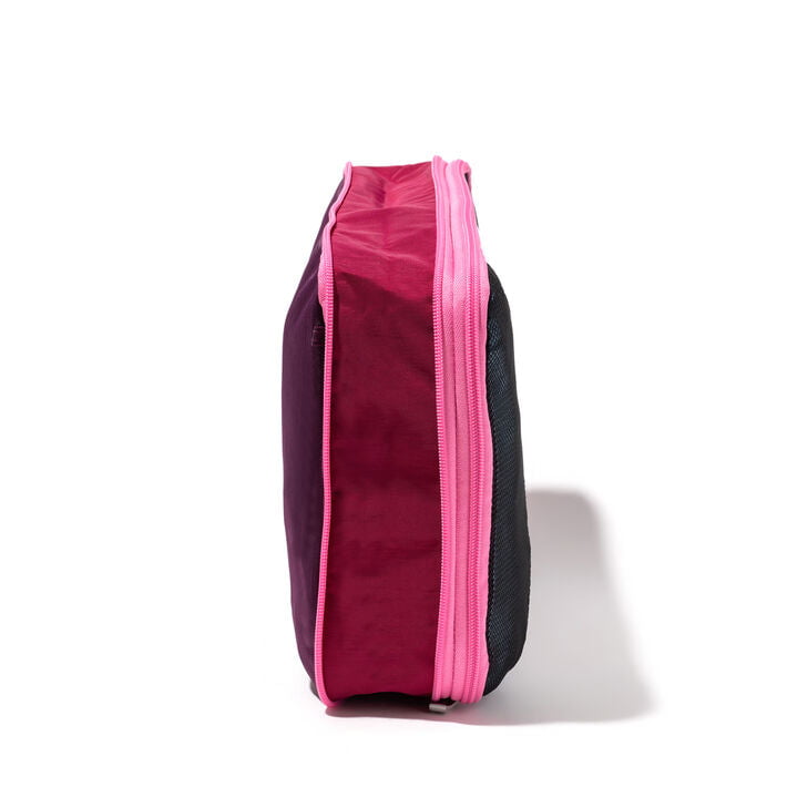Baggallini Cubes de rangement - 2 moyens et 1 grand - Mulberry Color Block