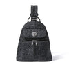 Baggallini Naples Convertible Backpack - Midnight Blossom