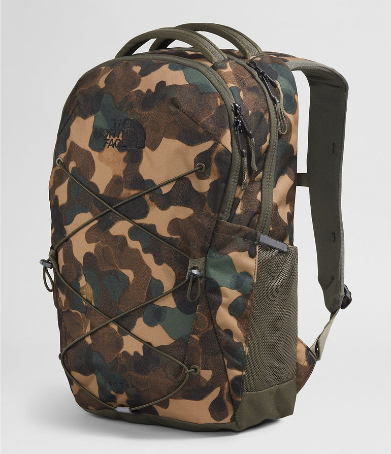 The North Face Jester Backpack - Utility Brown Camo Texture Print/New Taupe Green