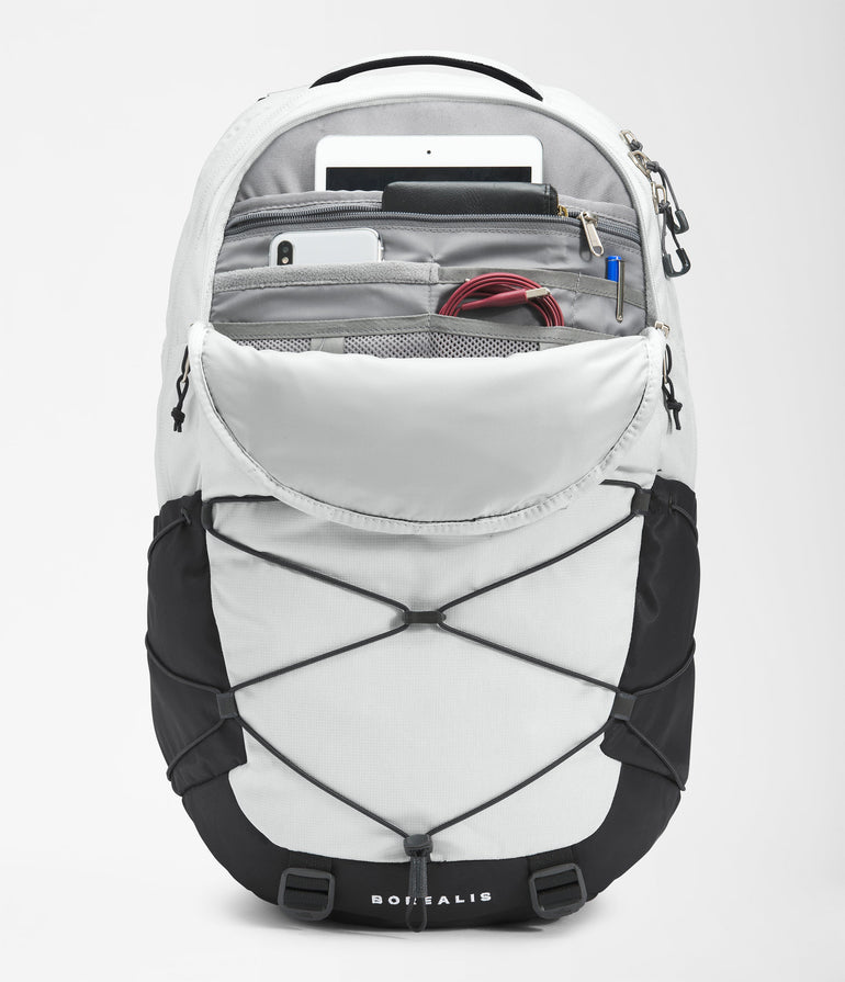 The North Face Borealis Backpack - Tin Grey Dark Heather/Asphalt Grey/TNF Black